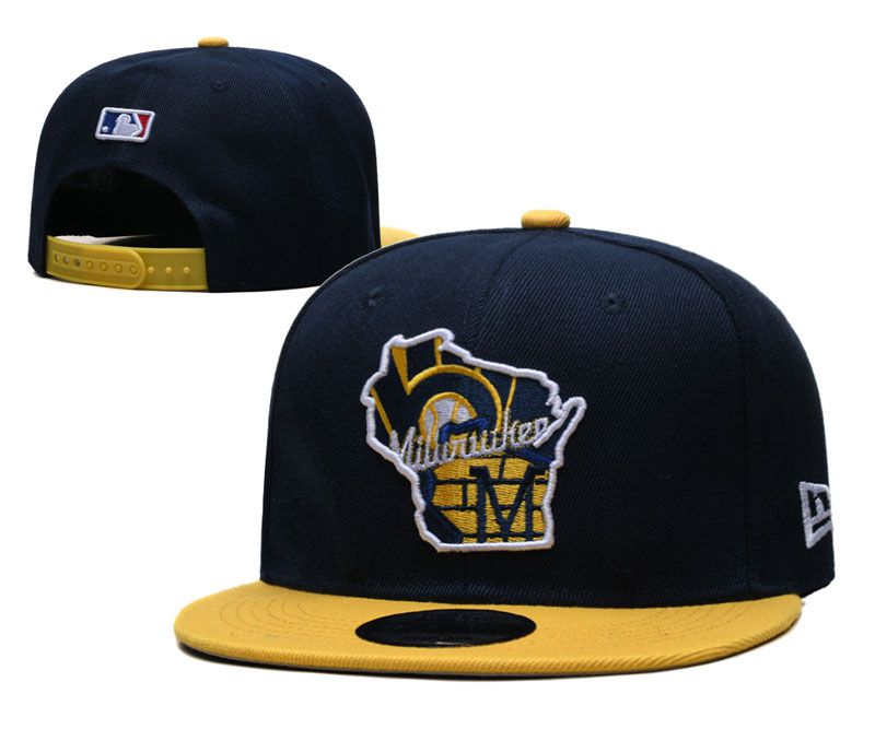 2023 MLB Milwaukee Brewers Hat TX 20230828->mlb hats->Sports Caps